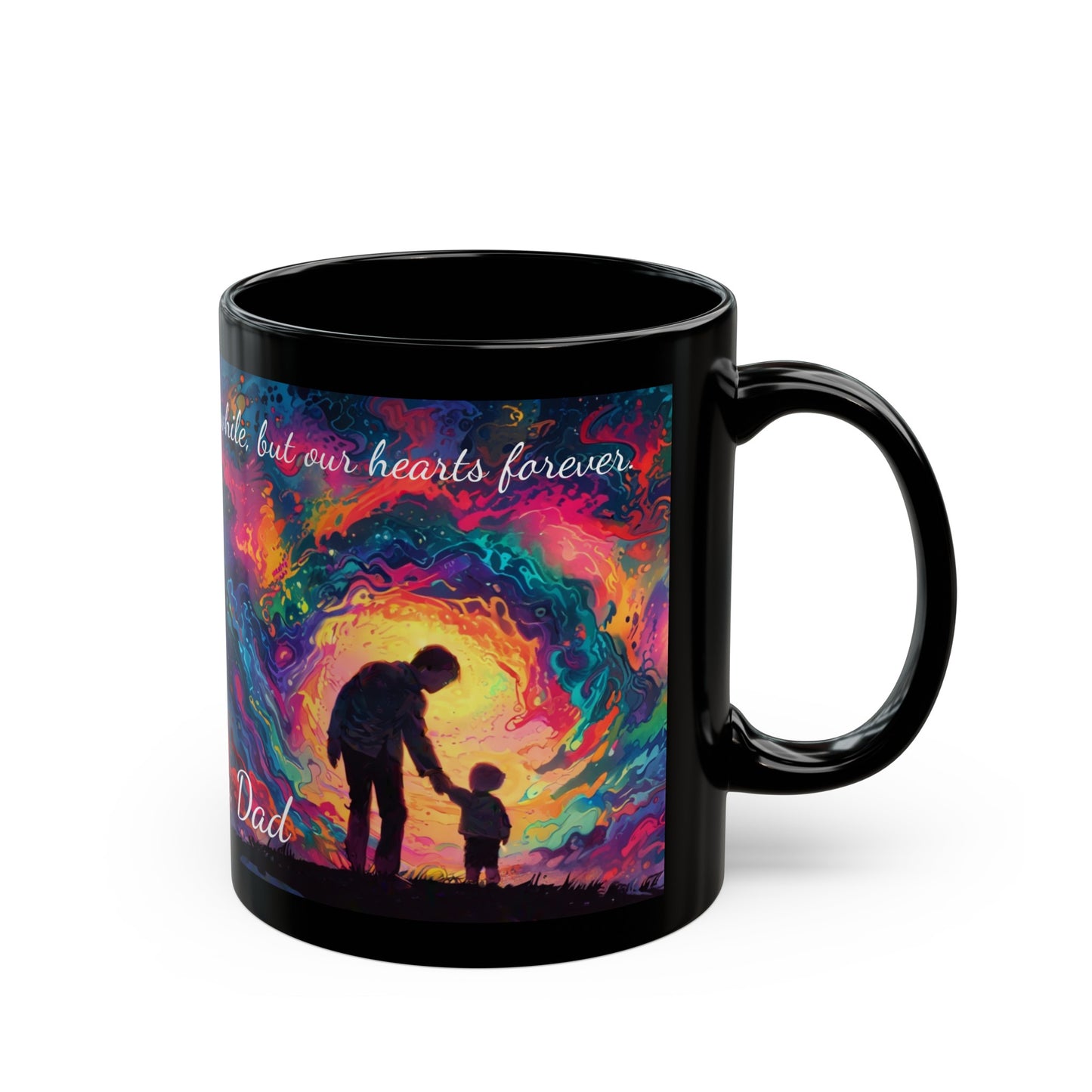 Love You, Dad - Graphic Mug (1100z, 15oz), Gift Idea for Father's Day