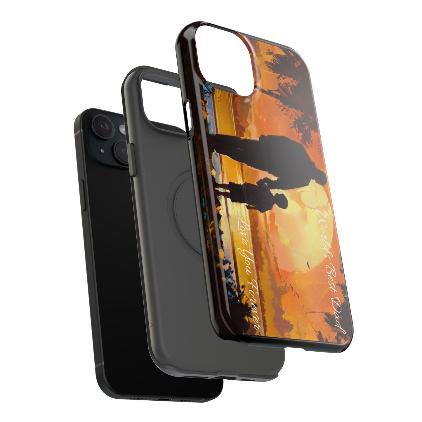 World's Best Dad - Phone Case for iPhone 15, 15 Pro, 15 Plus, and 15 Pro Max, Impact-Resistant Cases