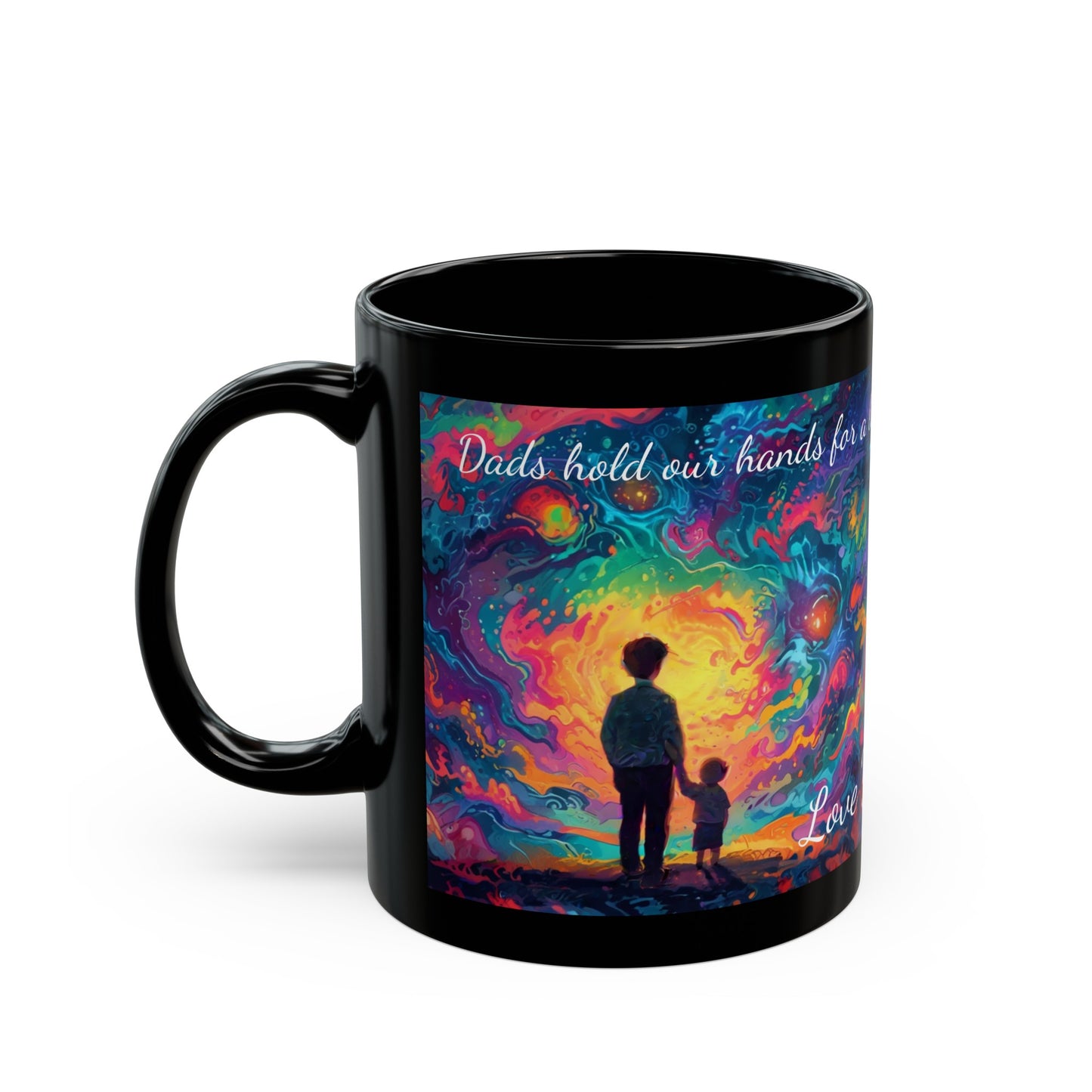 Love You, Dad - Graphic Mug (1100z, 15oz), Gift Idea for Father's Day