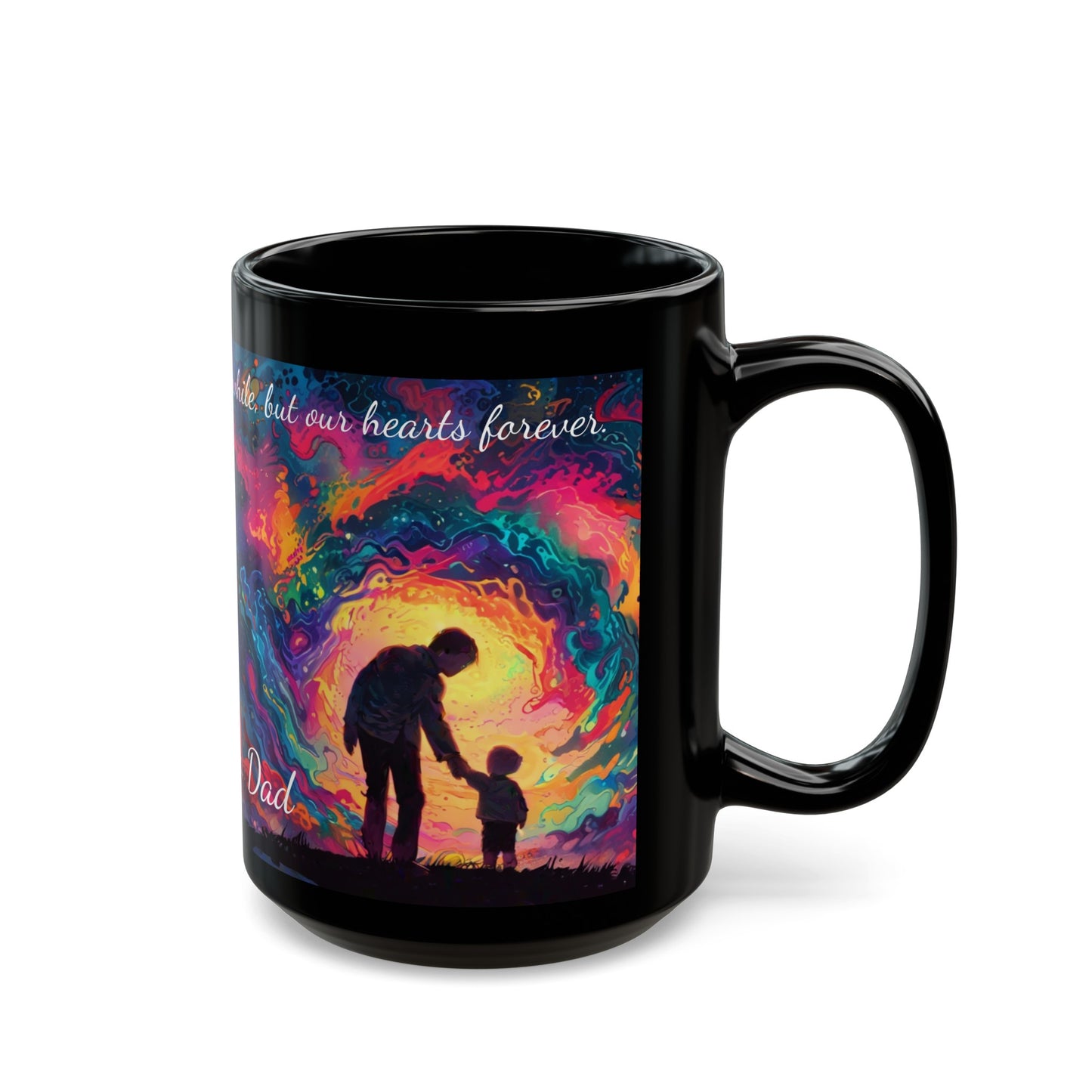Love You, Dad - Graphic Mug (1100z, 15oz), Gift Idea for Father's Day