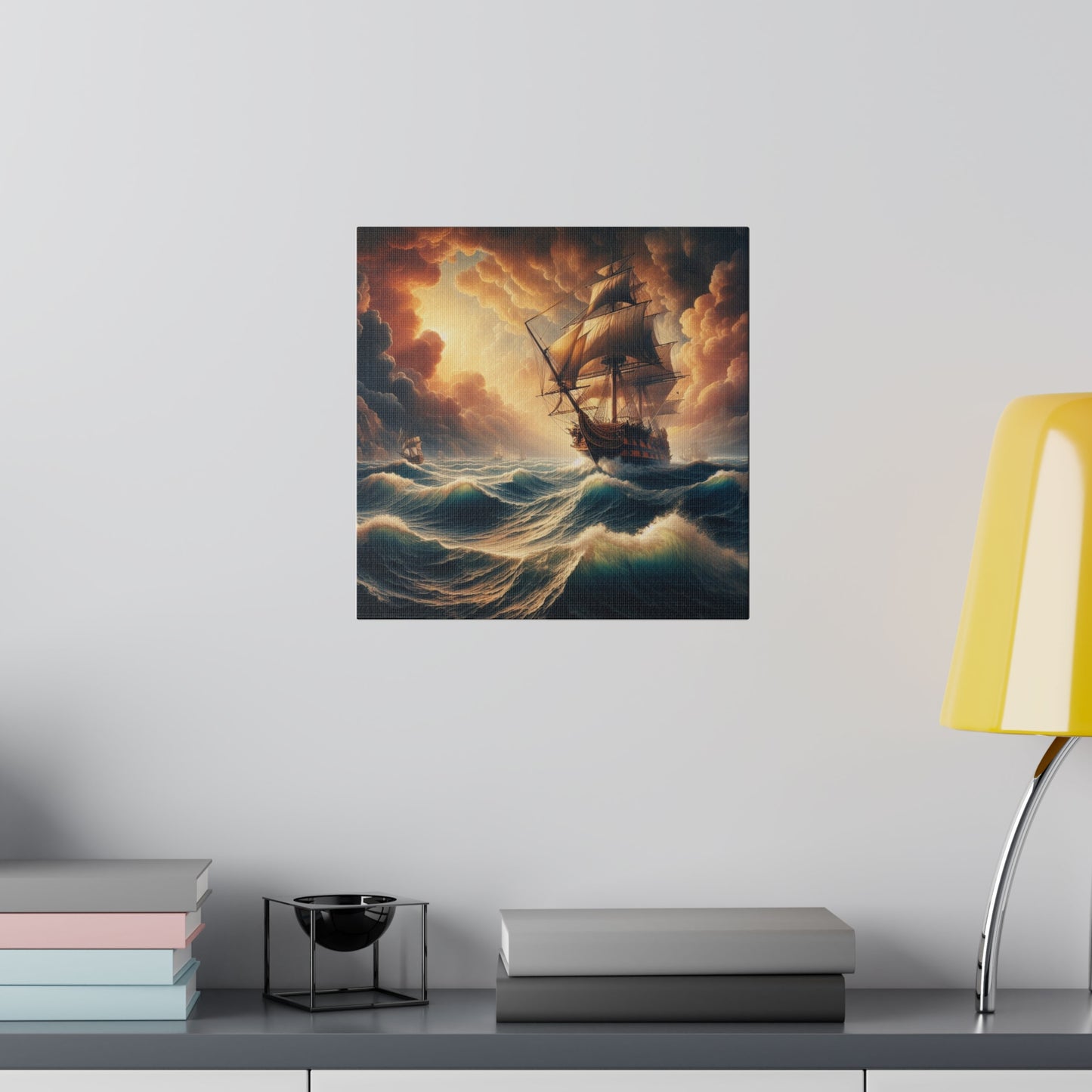 Tempest Voyage - Matte Canvas, Stretched, Home Decoration, Living Room, Study Room, Gift Idea