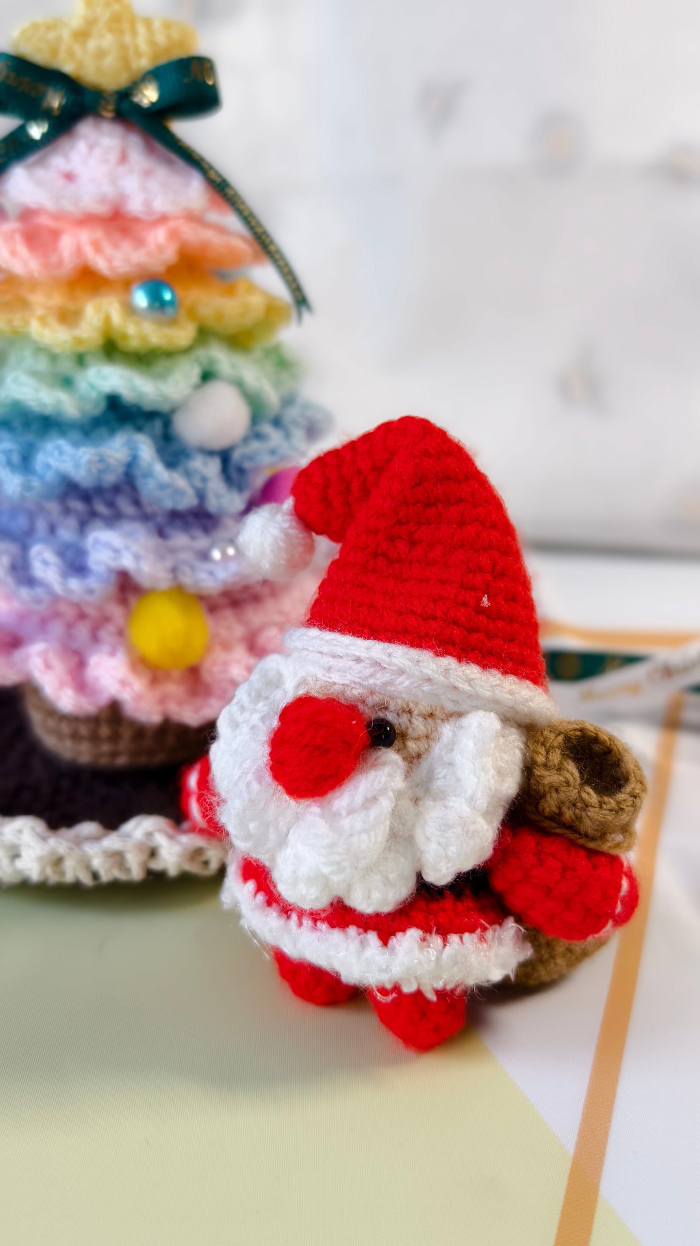 Jolly Little Santa β Handmade Crochet Christmas Toy | Christmas Charm