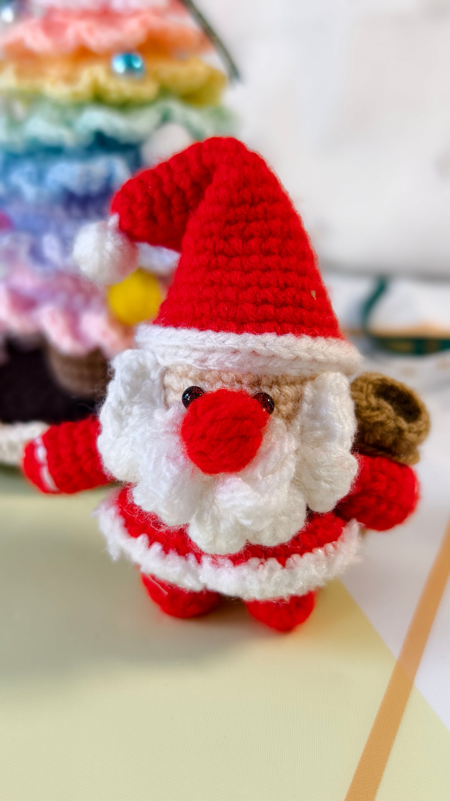 Jolly Little Santa β Handmade Crochet Christmas Toy | Christmas Charm