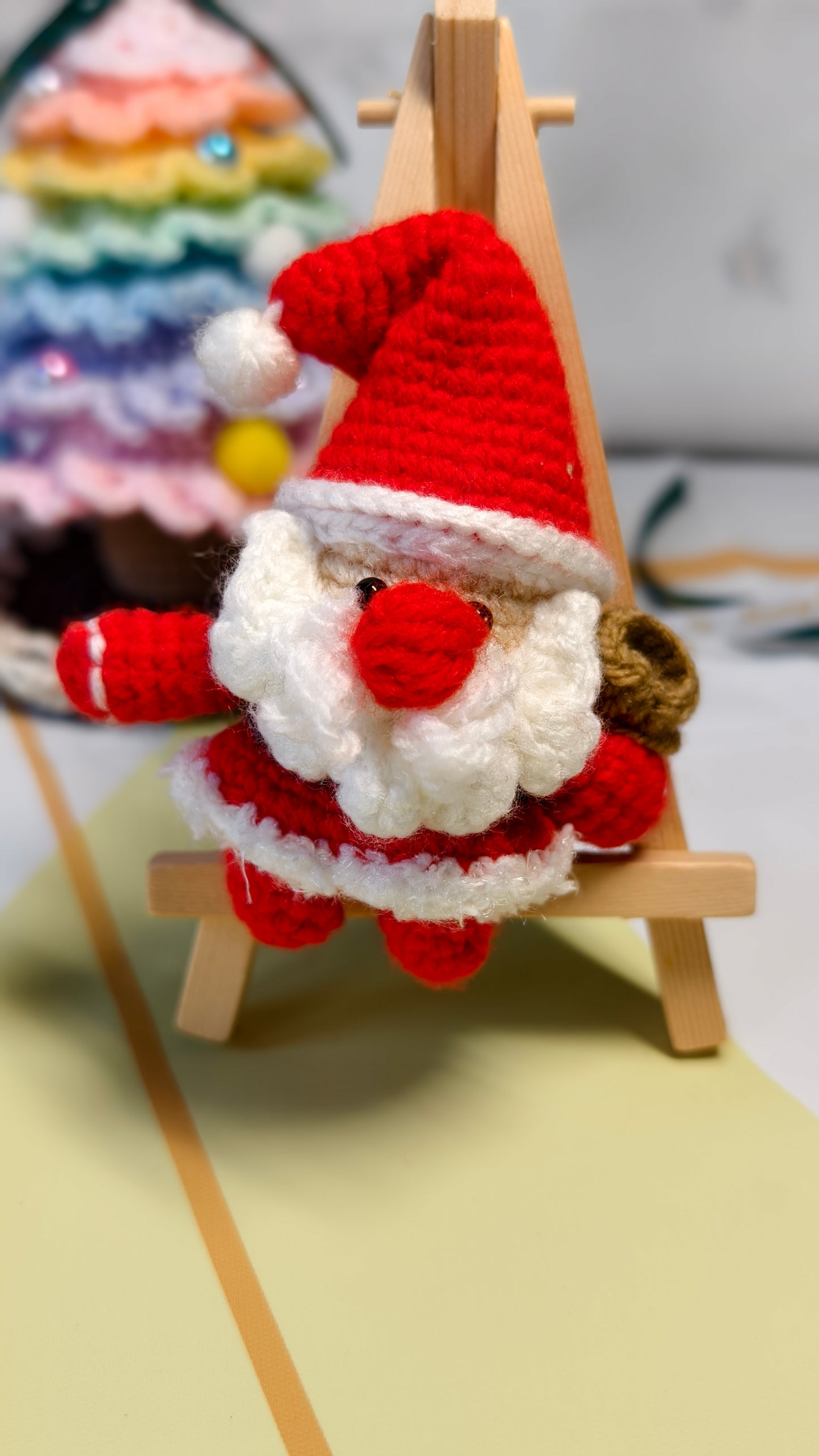Jolly Little Santa β Handmade Crochet Christmas Toy | Christmas Charm