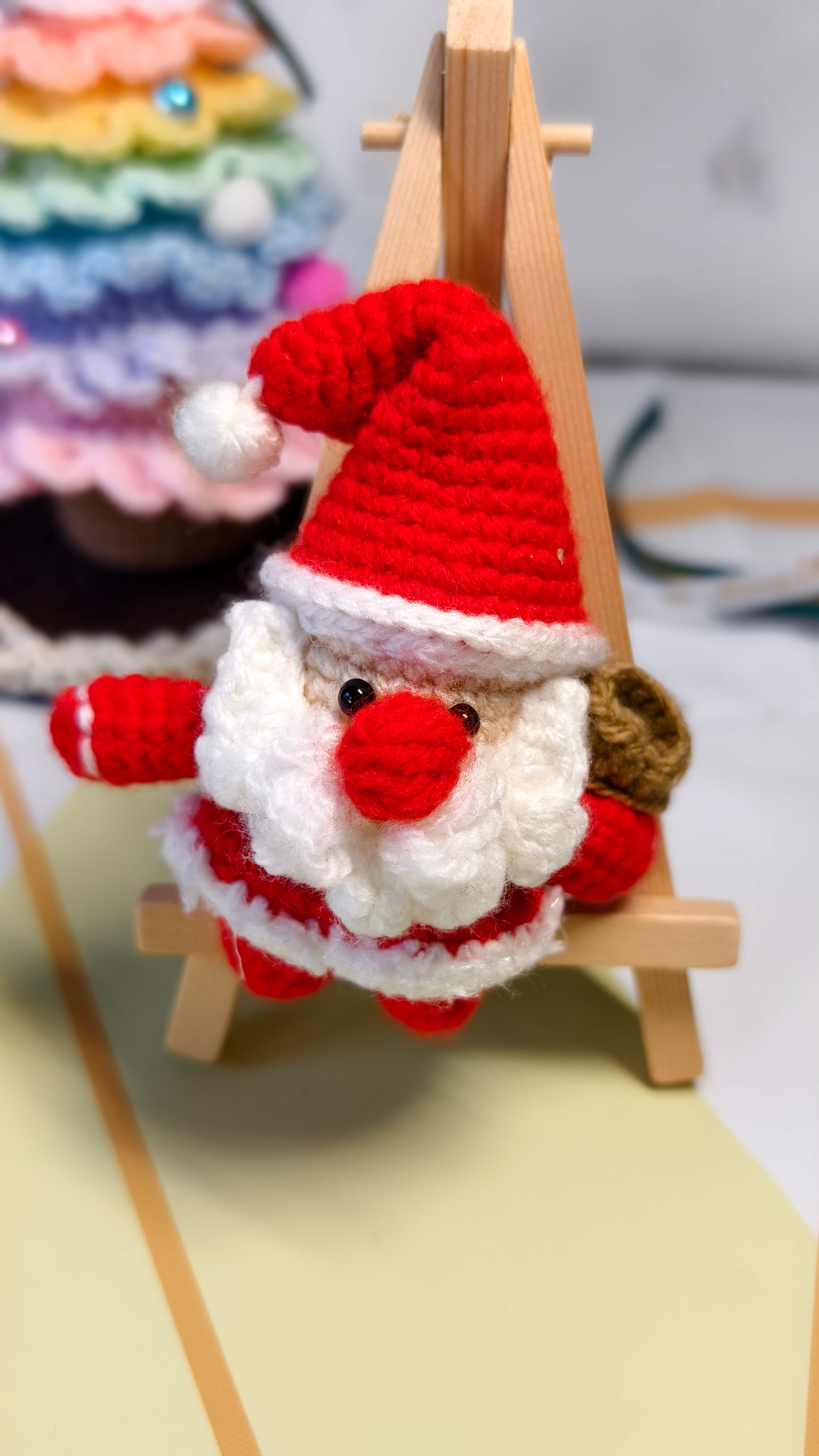 Jolly Little Santa β Handmade Crochet Christmas Toy | Christmas Charm