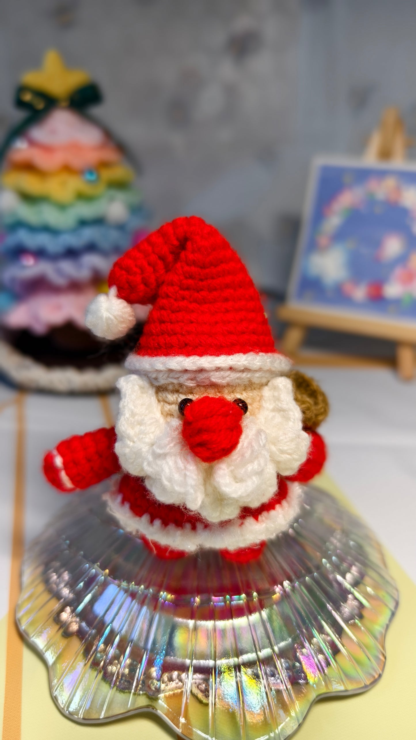 Jolly Little Santa β Handmade Crochet Christmas Toy | Christmas Charm