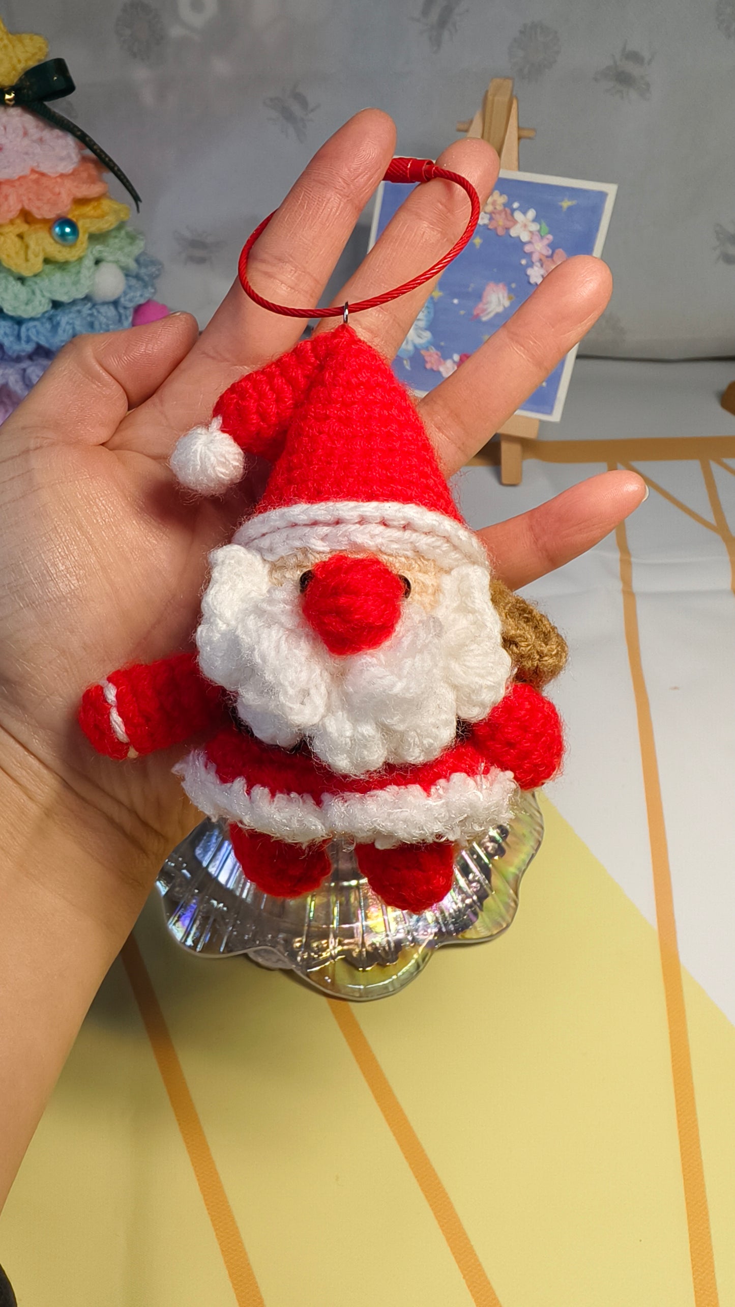 Jolly Little Santa β Handmade Crochet Christmas Toy | Christmas Charm