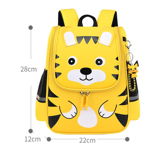 Yellow Tiger Kid's Schoolbag