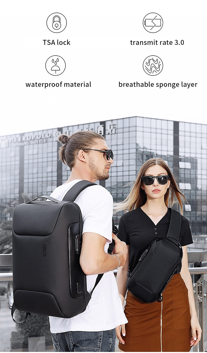 Bange Black Premium Backpack