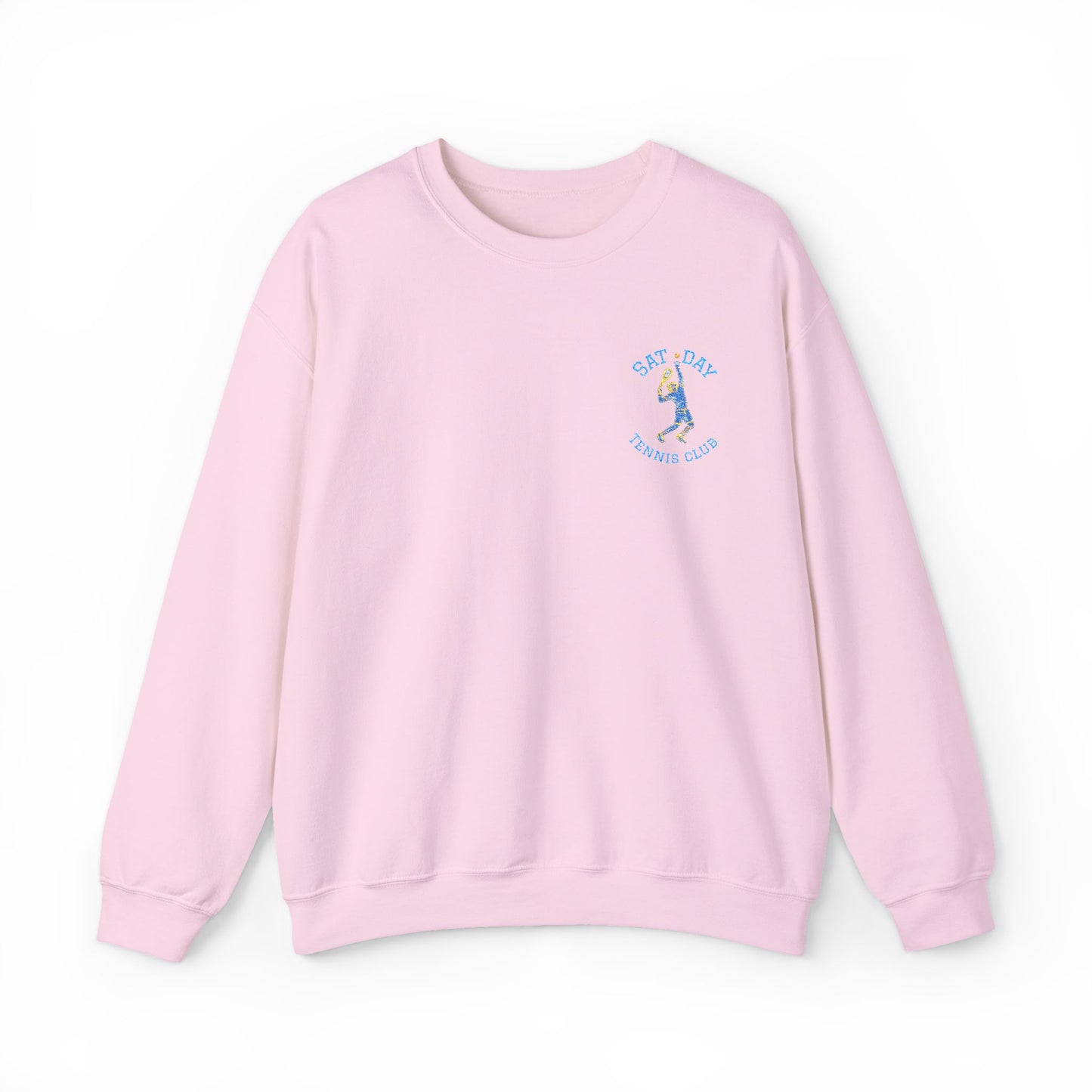 Women's Embroidered Vintage Tennis Sweatshirt | Retro Club Pullover
