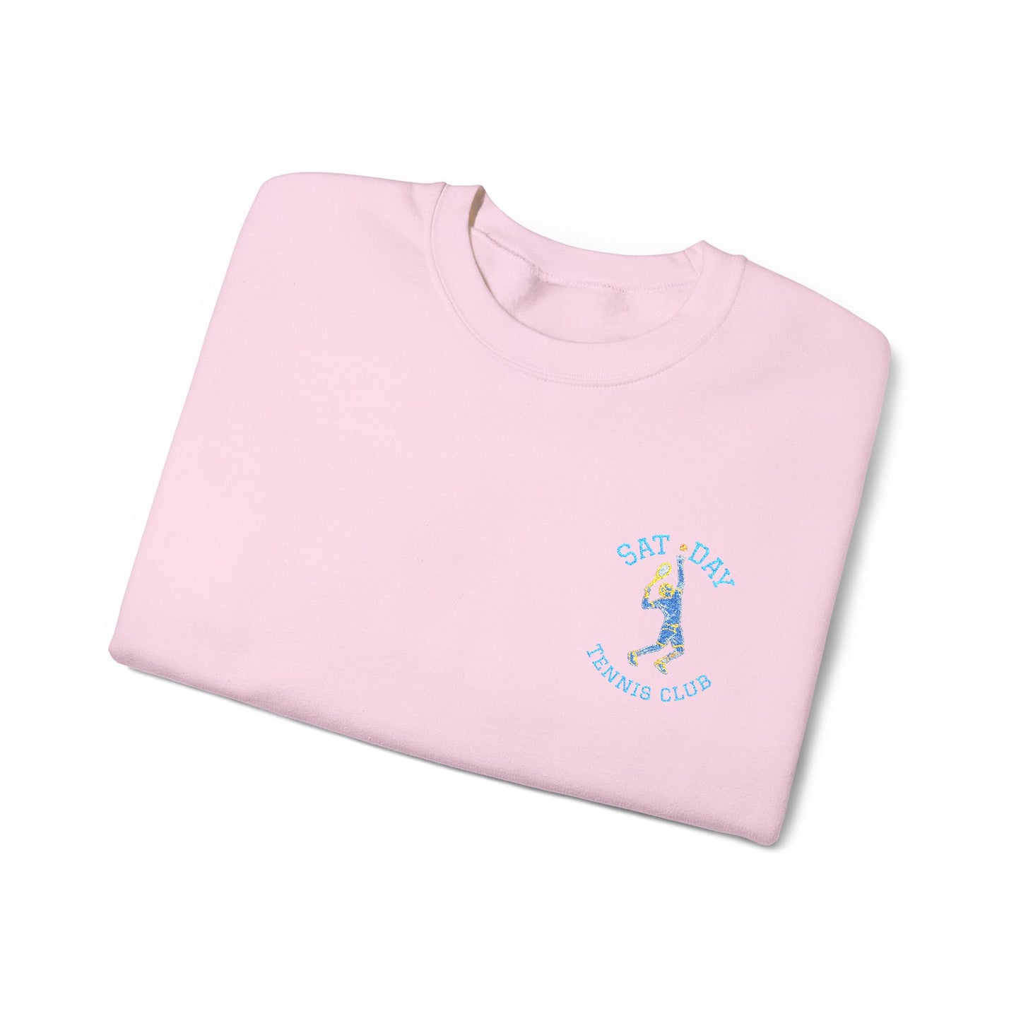 Women's Embroidered Vintage Tennis Sweatshirt | Retro Club Pullover