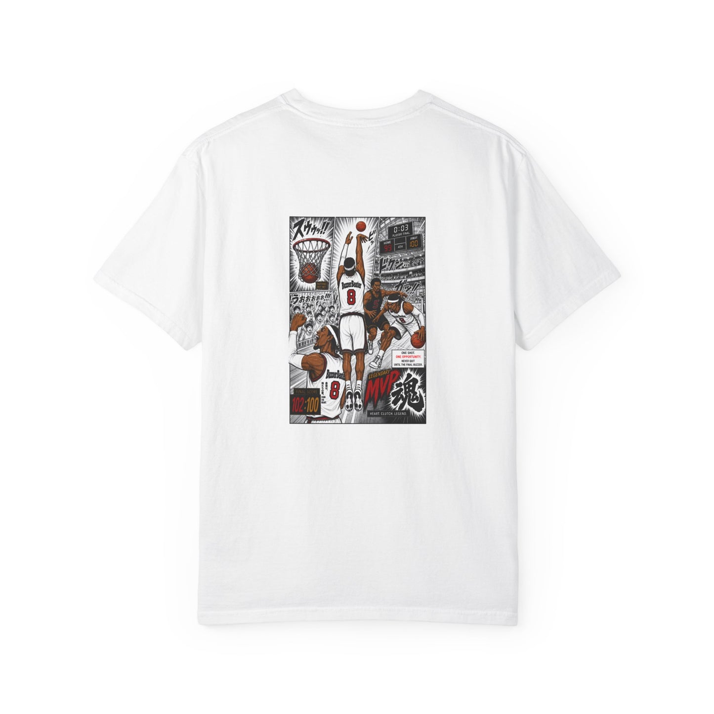 Anime Basketball T-Shirt | Retro Manga Graphic Tee | MVP Soul Streetwear