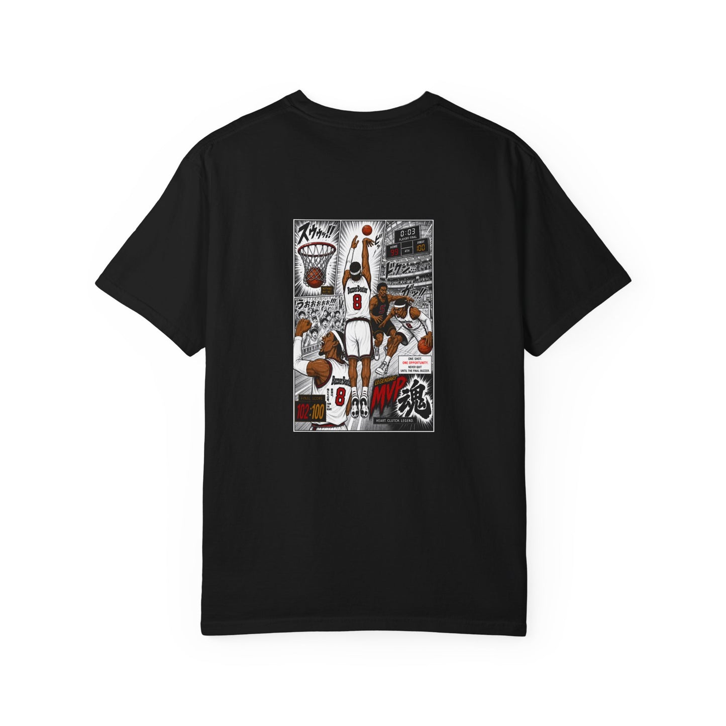 Anime Basketball T-Shirt | Retro Manga Graphic Tee | MVP Soul Streetwear