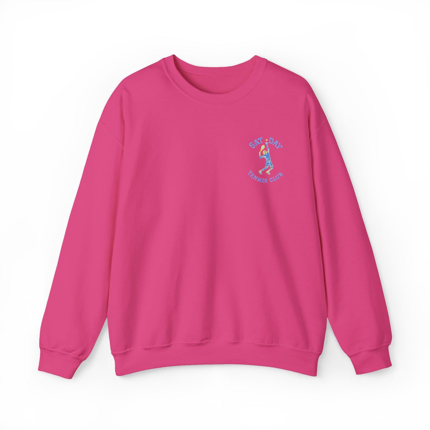 Women's Embroidered Vintage Tennis Sweatshirt | Retro Club Pullover