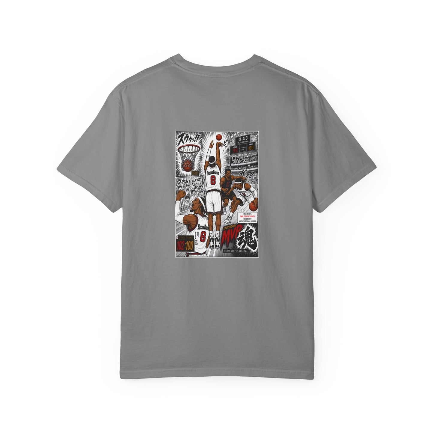 Anime Basketball T-Shirt | Retro Manga Graphic Tee | MVP Soul Streetwear