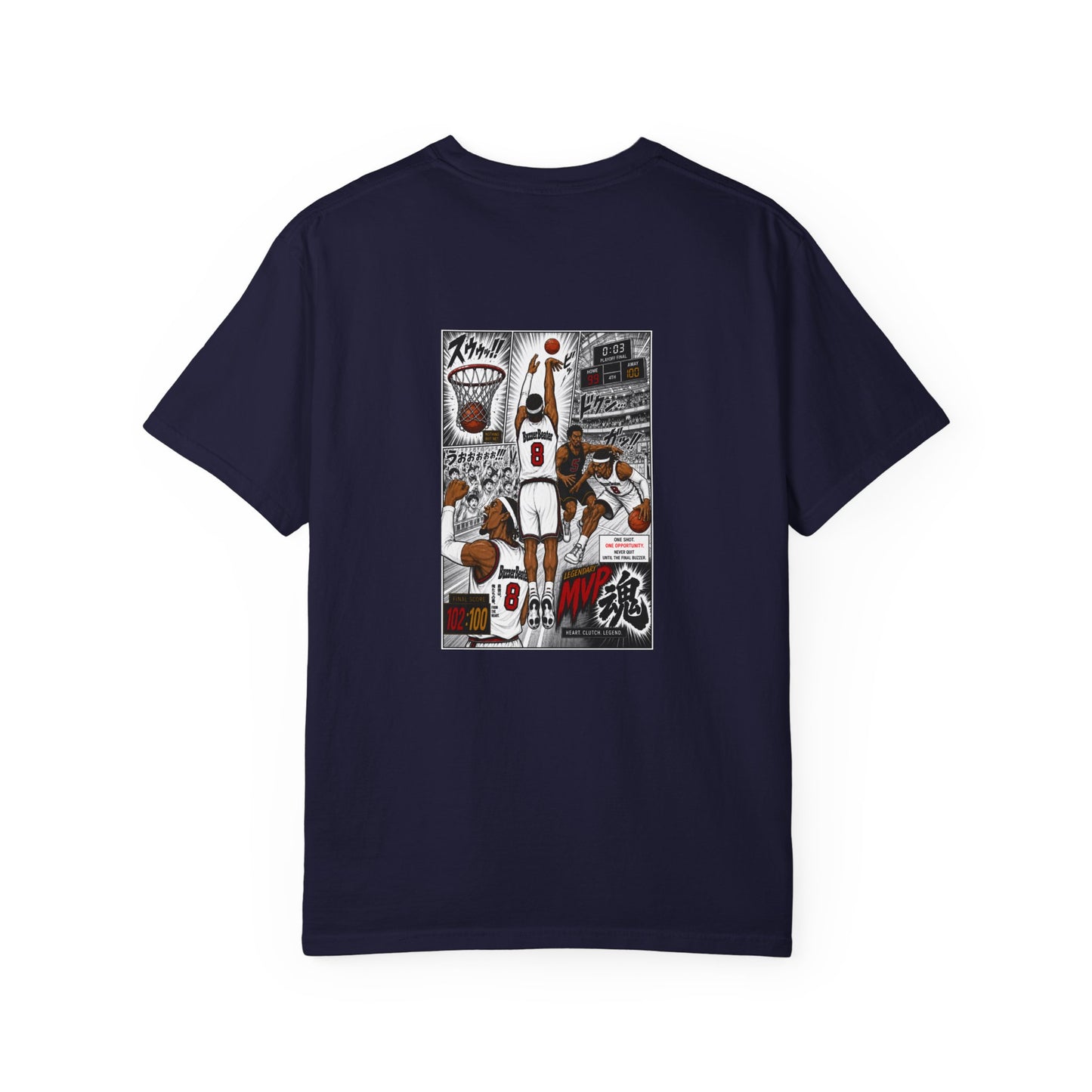 Anime Basketball T-Shirt | Retro Manga Graphic Tee | MVP Soul Streetwear