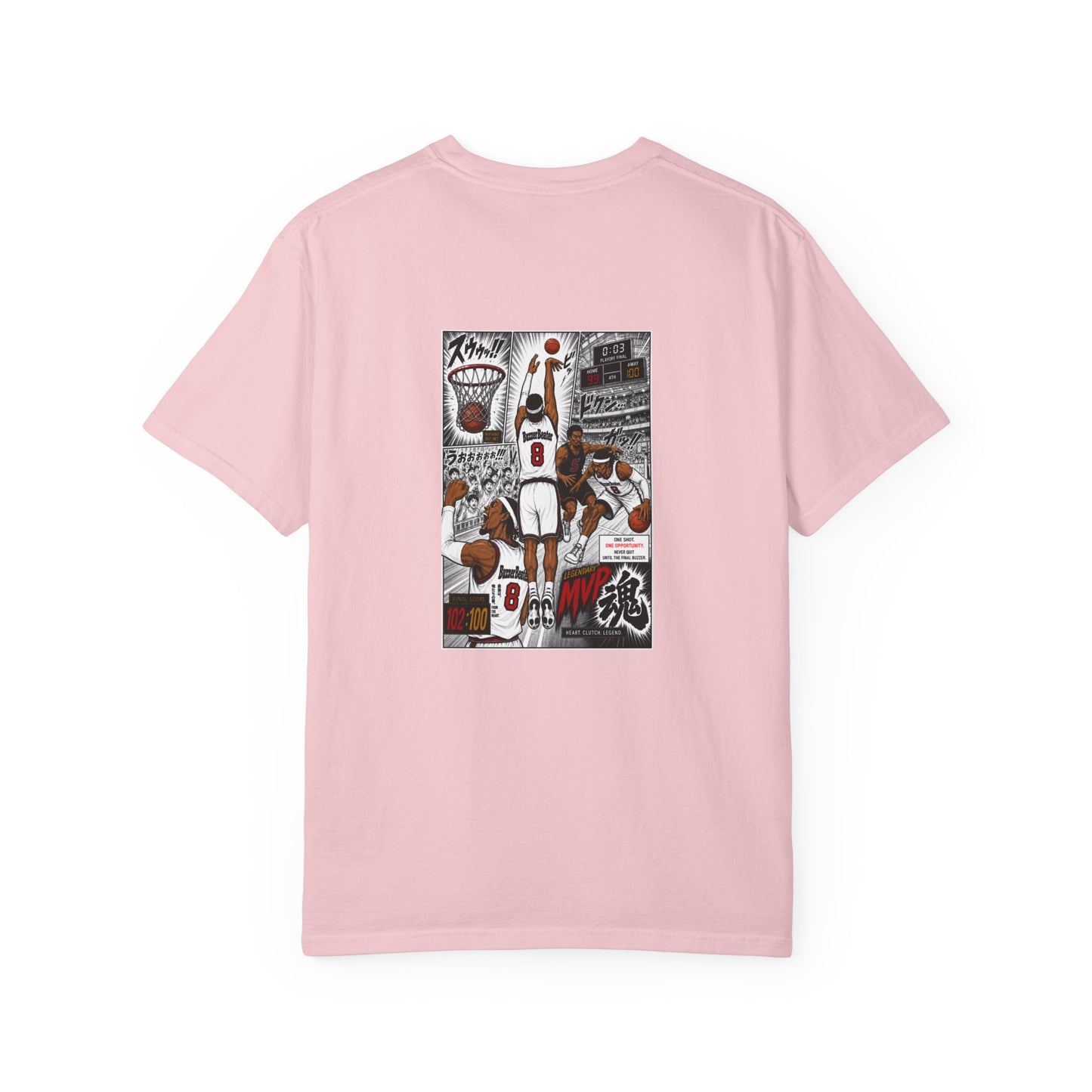Anime Basketball T-Shirt | Retro Manga Graphic Tee | MVP Soul Streetwear