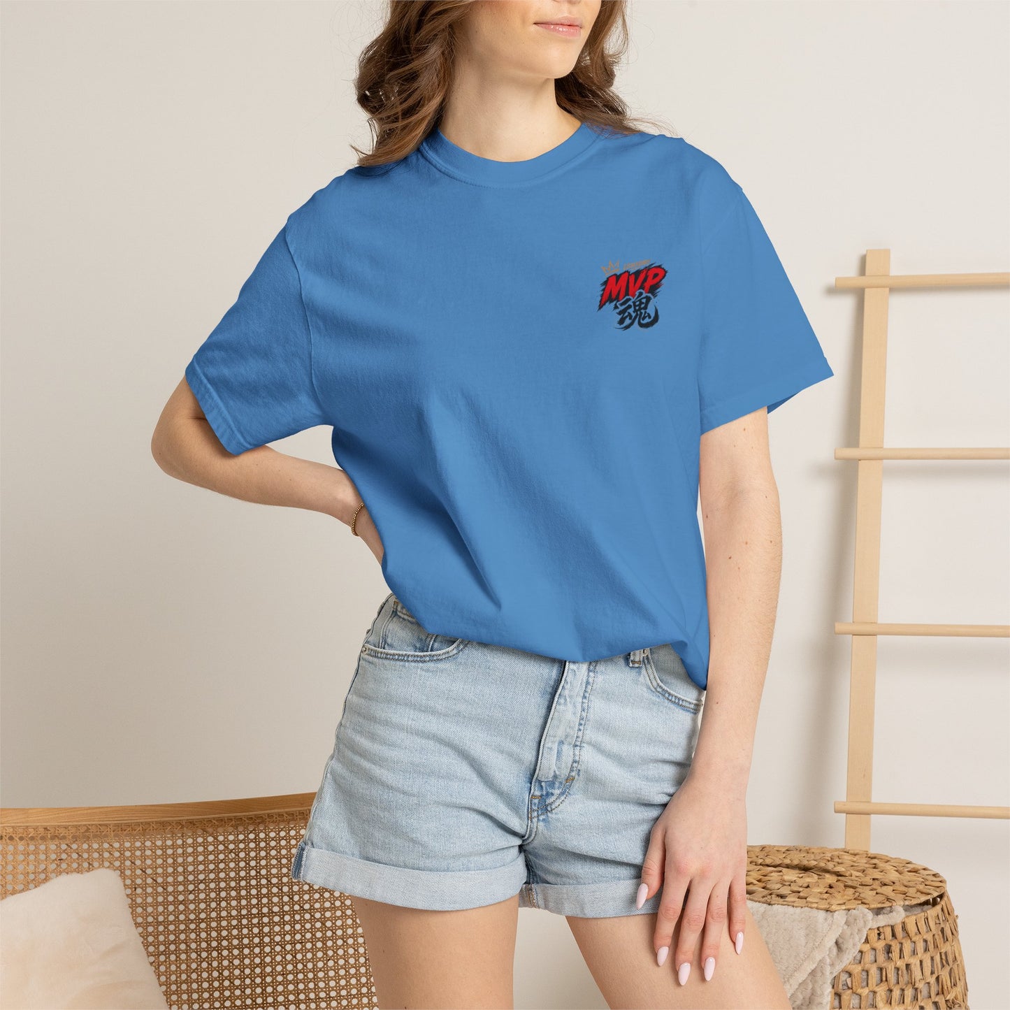 Vintage Basketball MVP Graphic Tee | Mr. GOAT 90s Streetwear T-Shirt | Retro Hoops Urban Apparel | Front and Back Print