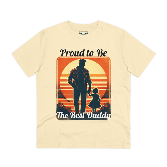"Proud to be the best daddy" - Organic Tee - Unisex