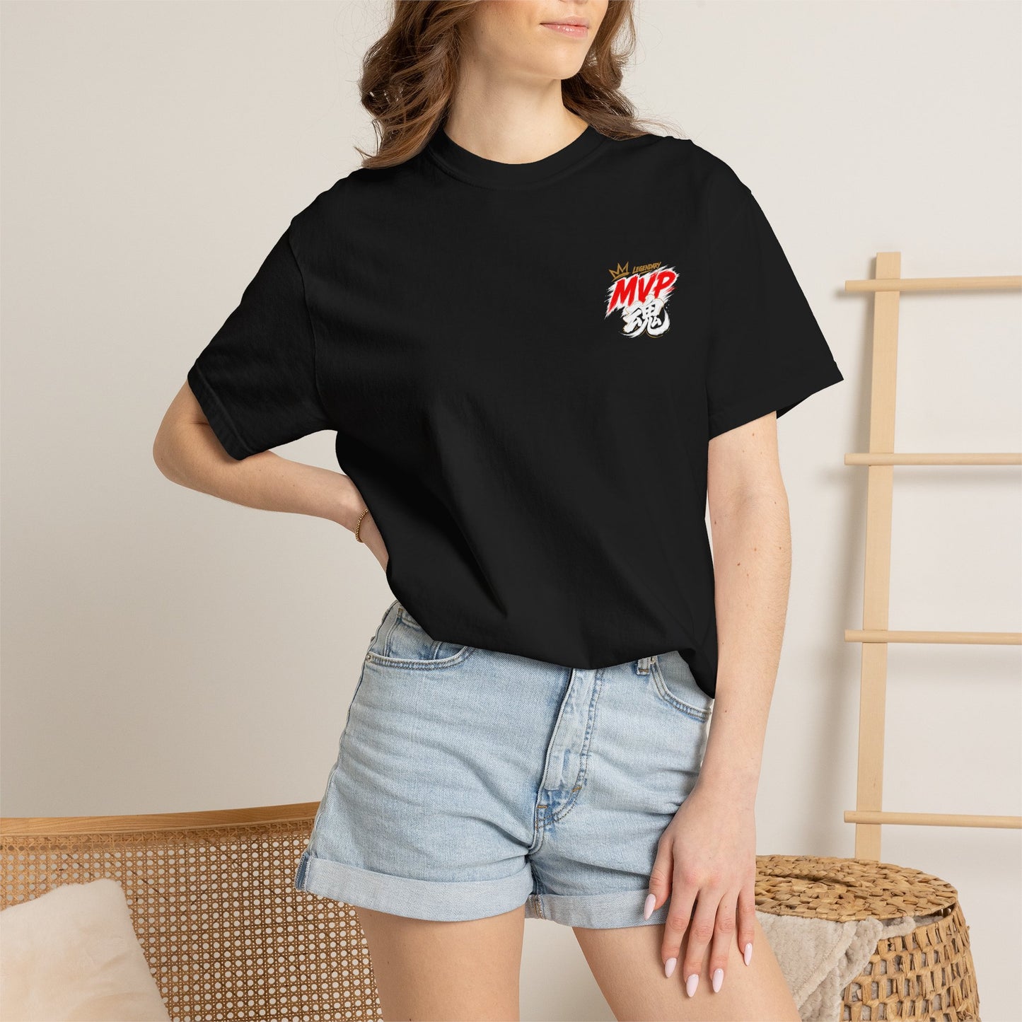 Vintage Basketball MVP Graphic Tee | Mr. GOAT 90s Streetwear T-Shirt | Retro Hoops Urban Apparel | Front and Back Print