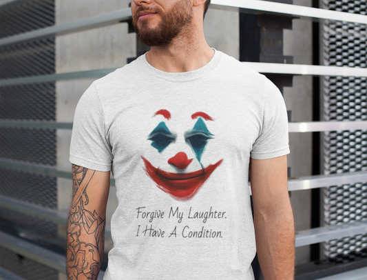 Joker Abstract Paint Unisex Heavy Cotton Tee