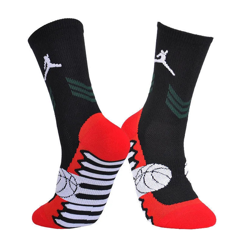 Superstar Men's High Top Basketball Socks