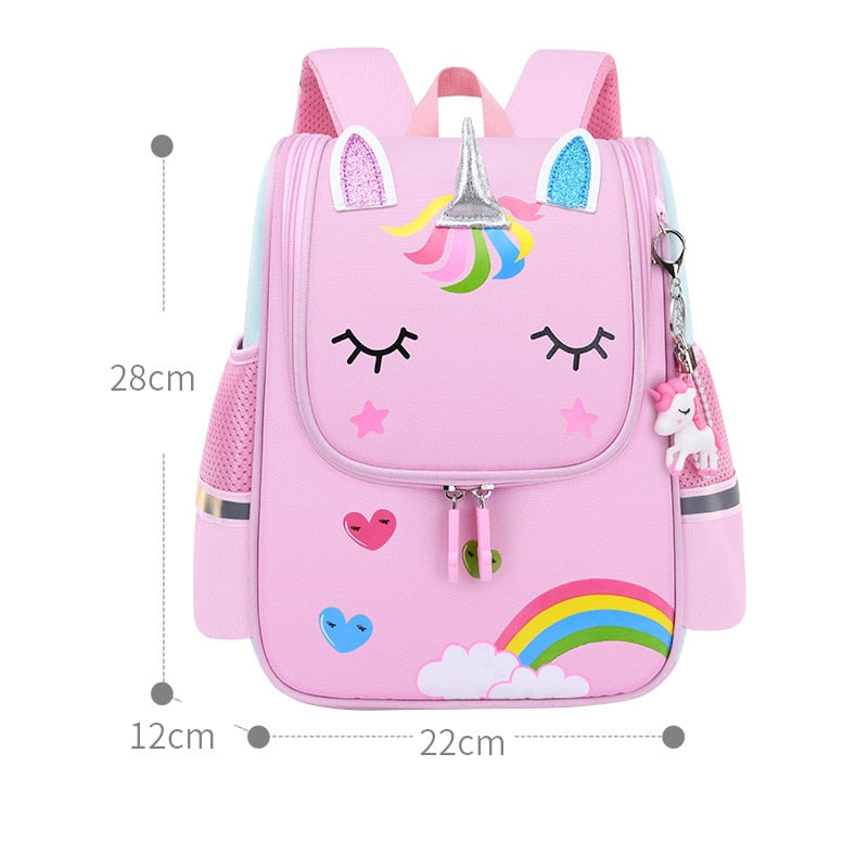 Sleeping Unicorn Kids School Bag
