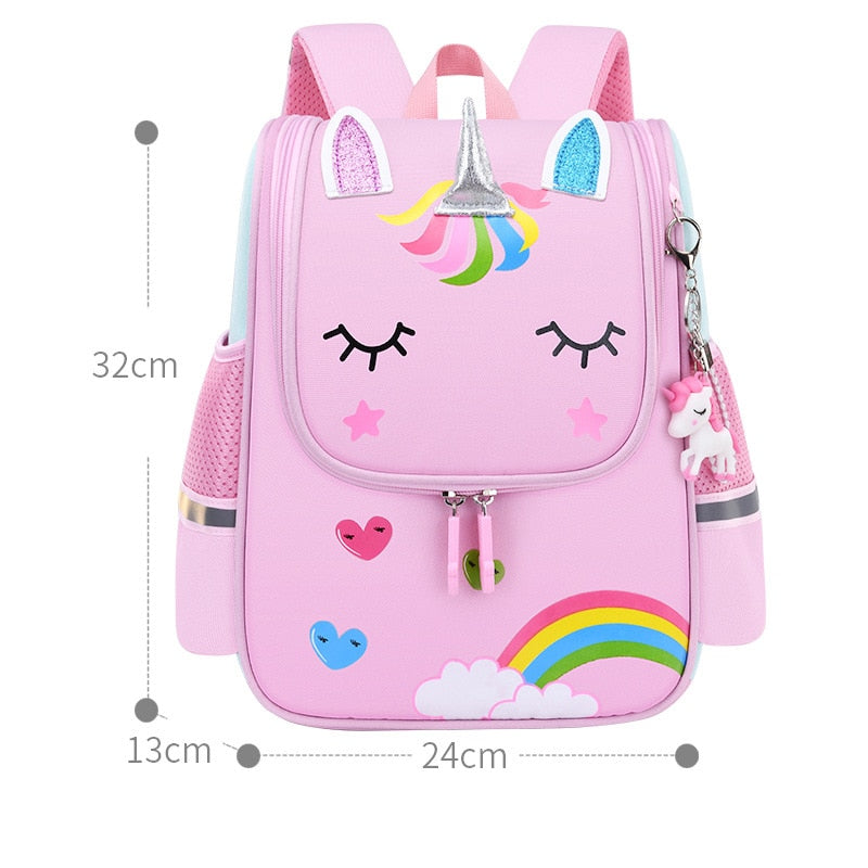 Sleeping Unicorn Kids School Bag