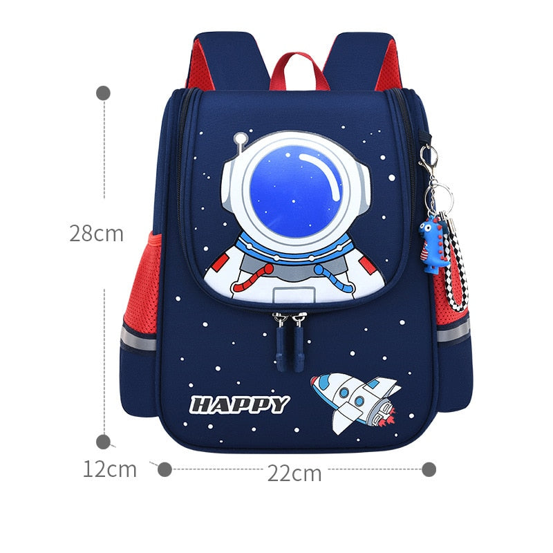 Astronaut & Spaceship Kid's School Bag