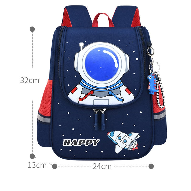 Astronaut & Spaceship Kid's School Bag