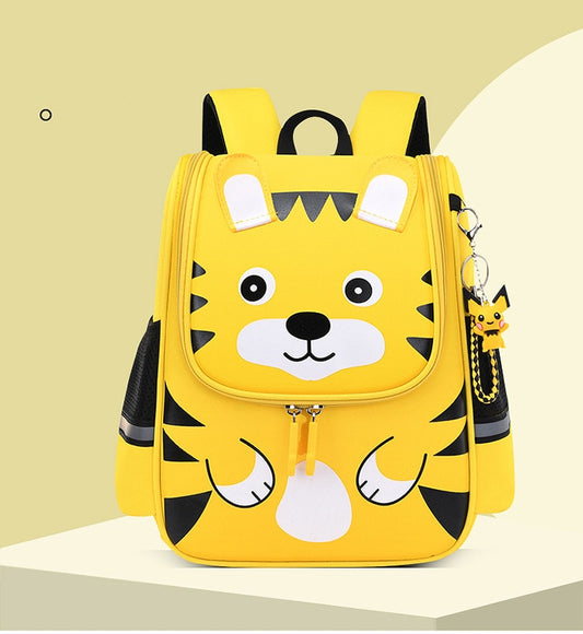Yellow Tiger Kid's Schoolbag