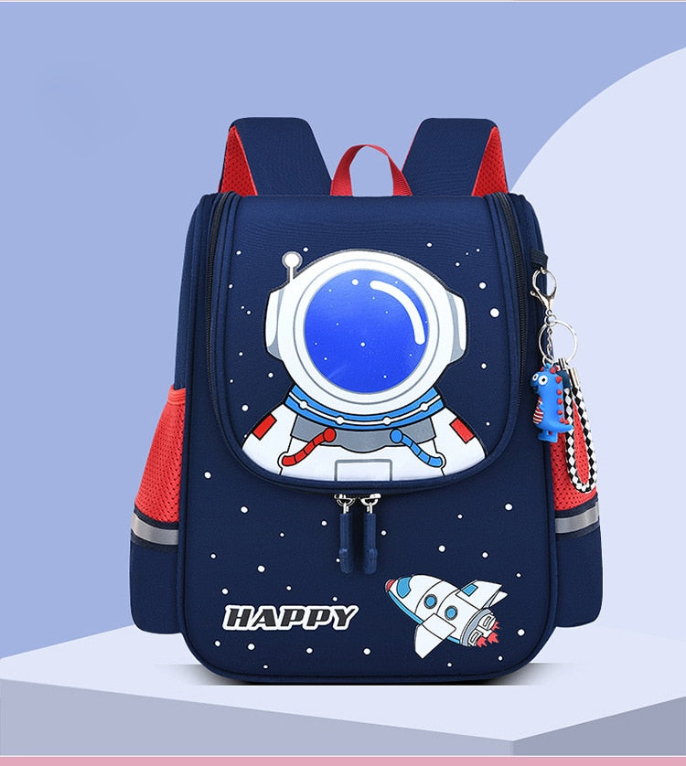 Astronaut & Spaceship Kid's School Bag