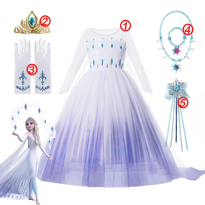 Frozen Elsa Cosplay Dress